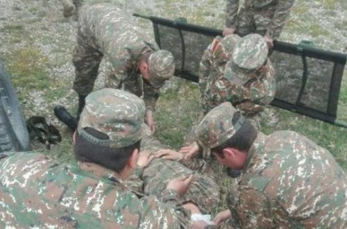 Qarabağda erməni əsgər başından vuruldu