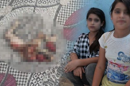 Nəvələrinin gözü qarşısında pişiyi parçalayıb 