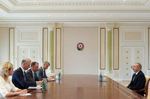 İlham Əliyev Avropa İttifaqının xüsusi nümayəndəsini qəbul edib