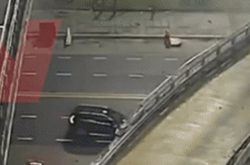 İnsan bu qəzadan sağ qalarmış – ANBAAN GÖRÜNTÜLƏR