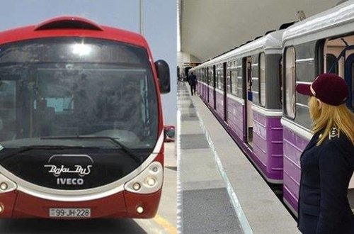 Metro və marşrut avtobuslarında gediş haqqı artırıldı