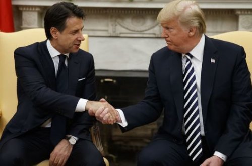 Tramp İtaliya baş naziri ilə TAP-ı müzakirə etdi