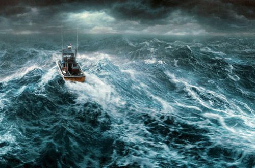 Gəmi Hind okeanında qərq oldu - VİDEO