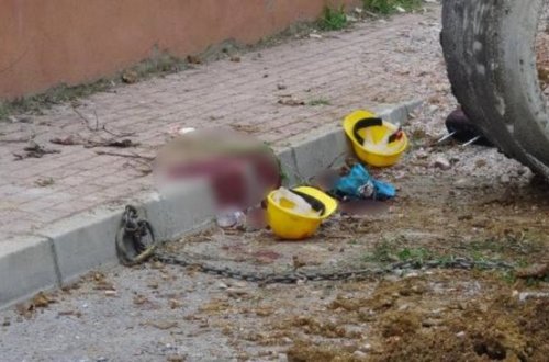18 yaşlı tələbənin başına beton düşdü - Faciəvi ölüm