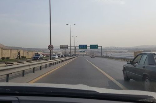 Xarici dairəvi yolda sürət həddi endirildi - FOTO
