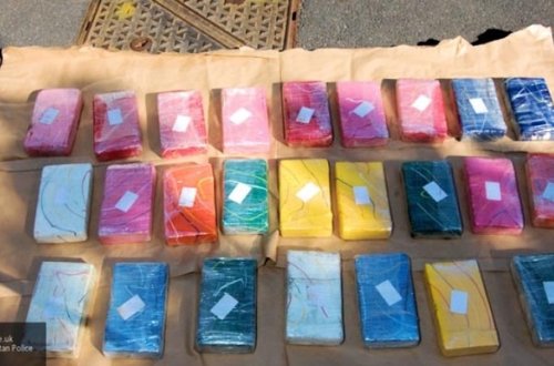 İki ton kokain daşıyan gəmi saxlanılıb