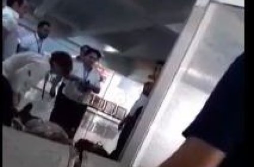 Bakı avtovağzalında dəhşətli hadisə - Kişi belə can verdi - VİDEO