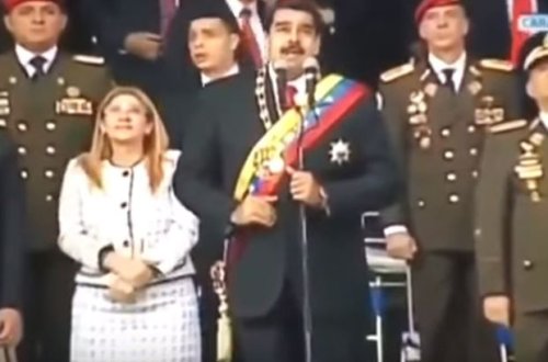 Venesuela prezidentinə sui-qəsd – VİDEO