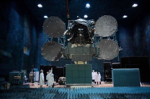 “Azerspace-2” Kuru kosmodromuna gətirildi - FOTO