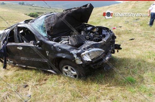Ermənistanda mayor yol qəzasında ölüb