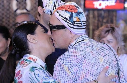 Xatunla Samiraldo dodaq-dodağa - FOTO