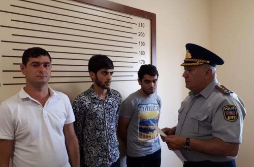 Toy karvanında avtoxuliqanlıq edənlər həbs edildi