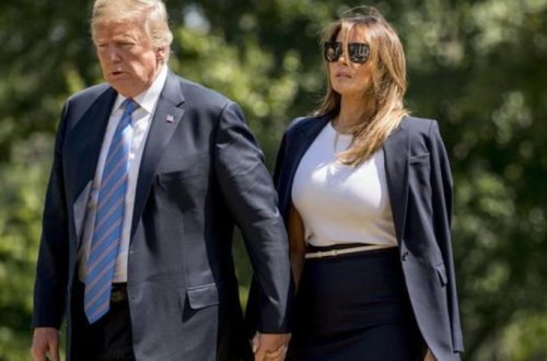 Tramp özündən 2 yaş böyük qayınatasına və qayınanasına ABŞ VƏTƏNDAŞLIĞI VERDİ