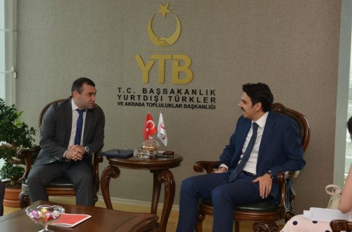 Gənclər Fondununun icraçı direktoru Türkiyədə işgüzar səfərdə olub - FOTOLAR