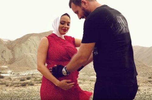 Azərbaycanlı müğənni biznesmen əri ilə klip çəkdirdi - FOTO/VİDEO