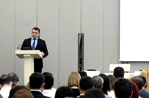 Beynəlxalq Gənclər Gününə həsr olunmuş tədbir keçirildi - FOTOLAR