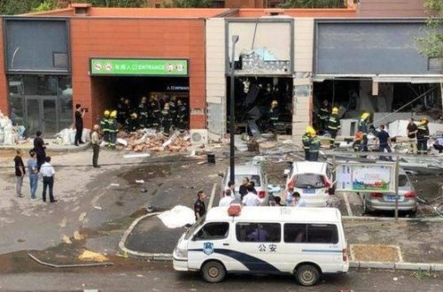 Restoranda dəhşətli partlayış - Ölən var - FOTO