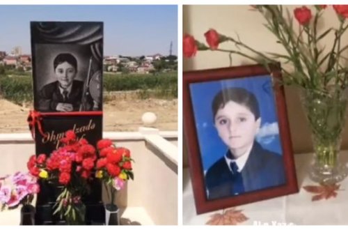 Velosiped sürərkən faciəvi şəkildə həyatını itirən 7 yaşlı Vaqifin ÜRƏKDAĞLAYAN GÖRÜNTÜLƏRİ - VİDEO