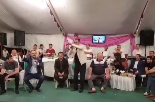 Tanınmış meyxanaçı özünə toy etdi - VİDEO - FOTO