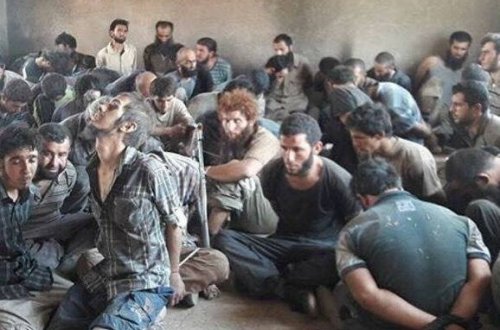 Azərbaycanlı İŞİD-çilər ailələri ilə birlikdə TƏSLİM OLDU - FOTO