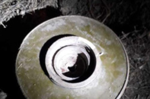 Goranboyda tank əleyhinə mina tapıldı