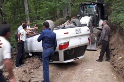 SON DƏQIQƏ:  Azərbaycanda gəlin maşını aşdı – Fotolar, Video