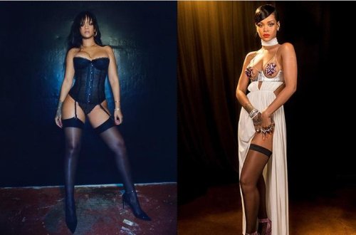 Rihanna alt paltarlarını nümayiş etdirəcək - Fotolar