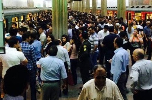 Bakı metrosunda gərgin anlar: qatar depoya göndərildi