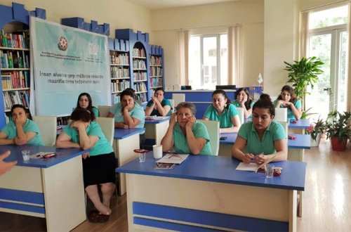 QHT Şurasının dəstəyi ilə insan alverinə qarşı mübarizə sahəsində maarifləndirmə tədbirləri keçirilib