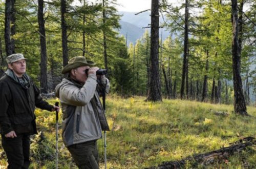 Putin dağda belə istirahət etdi – Fotolar