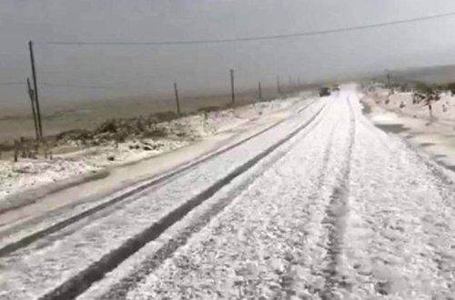Türkiyəyə qar yağdı - FOTO