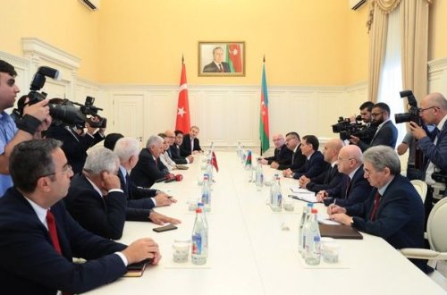 Novruz Məmmədov Binəli Yıldırımla görüşüb - FOTO