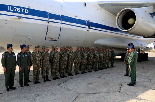 Azərbaycan şahinləri Türkiyəyə yola düşüb - FOTO