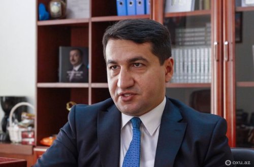 Hikmət Hacıyev: Apreldə 120 dünya lideri Bakıda toplaşacaq