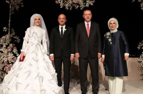 Ərdoğanla Yıldırım nikah şahidi oldular - Fotolar