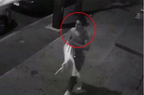 Gecə vaxtı pəncərədən girdiyi evdə qızı zorladı - Kamera görüntüsü - VİDEO - FOTO