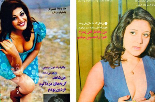 İranlı qadınlar açıq-saçıq geyimlərdə - FOTOLAR