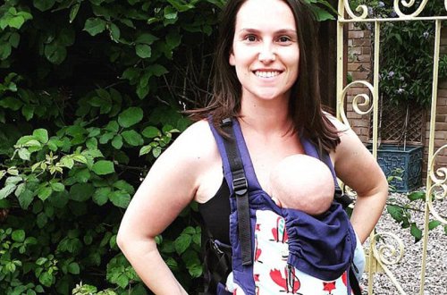 Uşaqlı qadına qatarda yer vermədilər, körpəsini ayaq üstündə əmizdirdi - FOTO