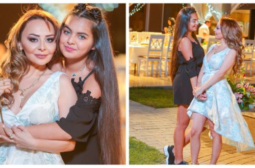 Azərbaycanlı aparıcının özündən gözəl 15 yaşlı qızı - FOTOLAR