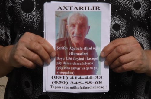 Ziyarətgaha getmək üçün evdən çıxıb və geri qayıtmayıb - Bakıda - VİDEO