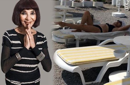 89 yaşlı aktrisadan bikinili paylaşım - Foto