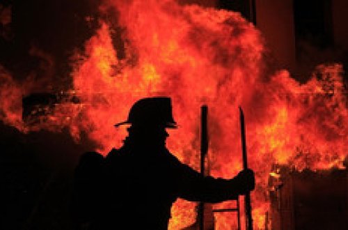 Ağstafada yanğın olub, xəsarət alan var