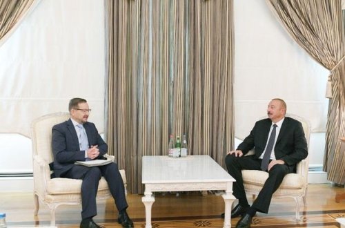 ATƏT-in baş katibi İlham Əliyevlə danışıqlarda - YENİLƏNİB