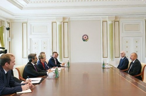 İlham Əliyev çexiyalı naziri qəbul edib - YENİLƏNİB