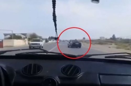Azərbaycanda sürücü öz ölümünü kameraya çəkdi - VİDEO