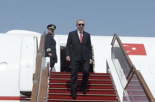 Ərdoğan Bakıdadır - YENİLƏNİB + FOTO