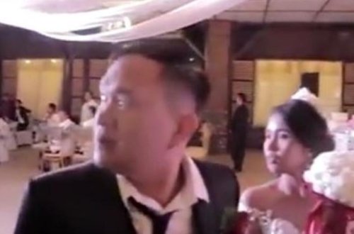 Filippində qasırğa toyu yarımçıq kəsdi - VİDEO