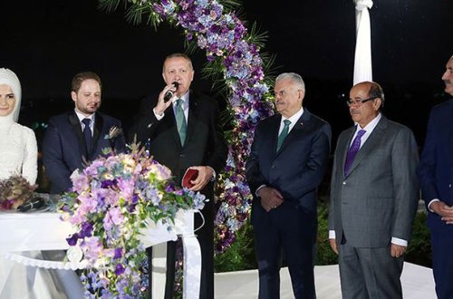 Ərdoğan nikah şahidi oldu - Fotolar