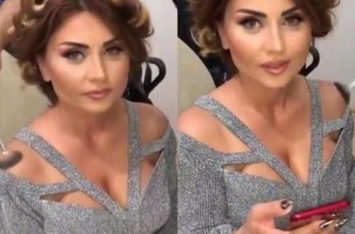 Şəbnəmin qayınanası və qayınatası da səhnəyə çıxdı - VİDEO