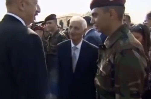 Fikrət Qocanın nəvəsi Heydər Əliyevlə birgə hərbi xidmətdə - VİDEO - FOTOLAR